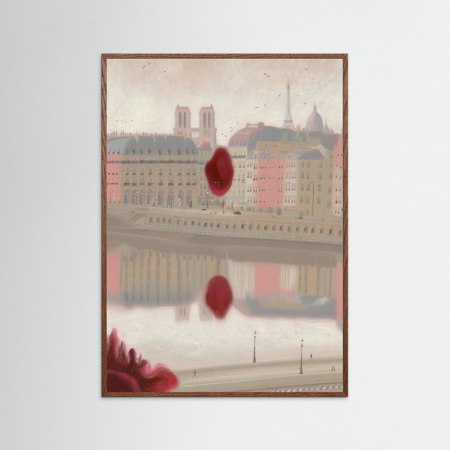 Winter Between Roofs