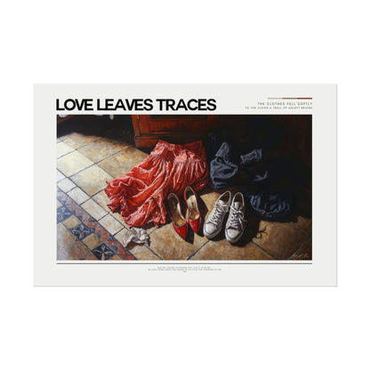 Love leaves Traces