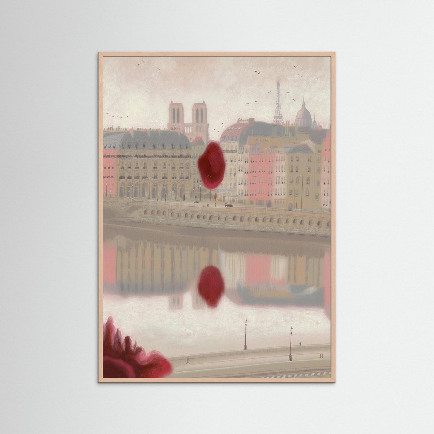 Winter Between Roofs