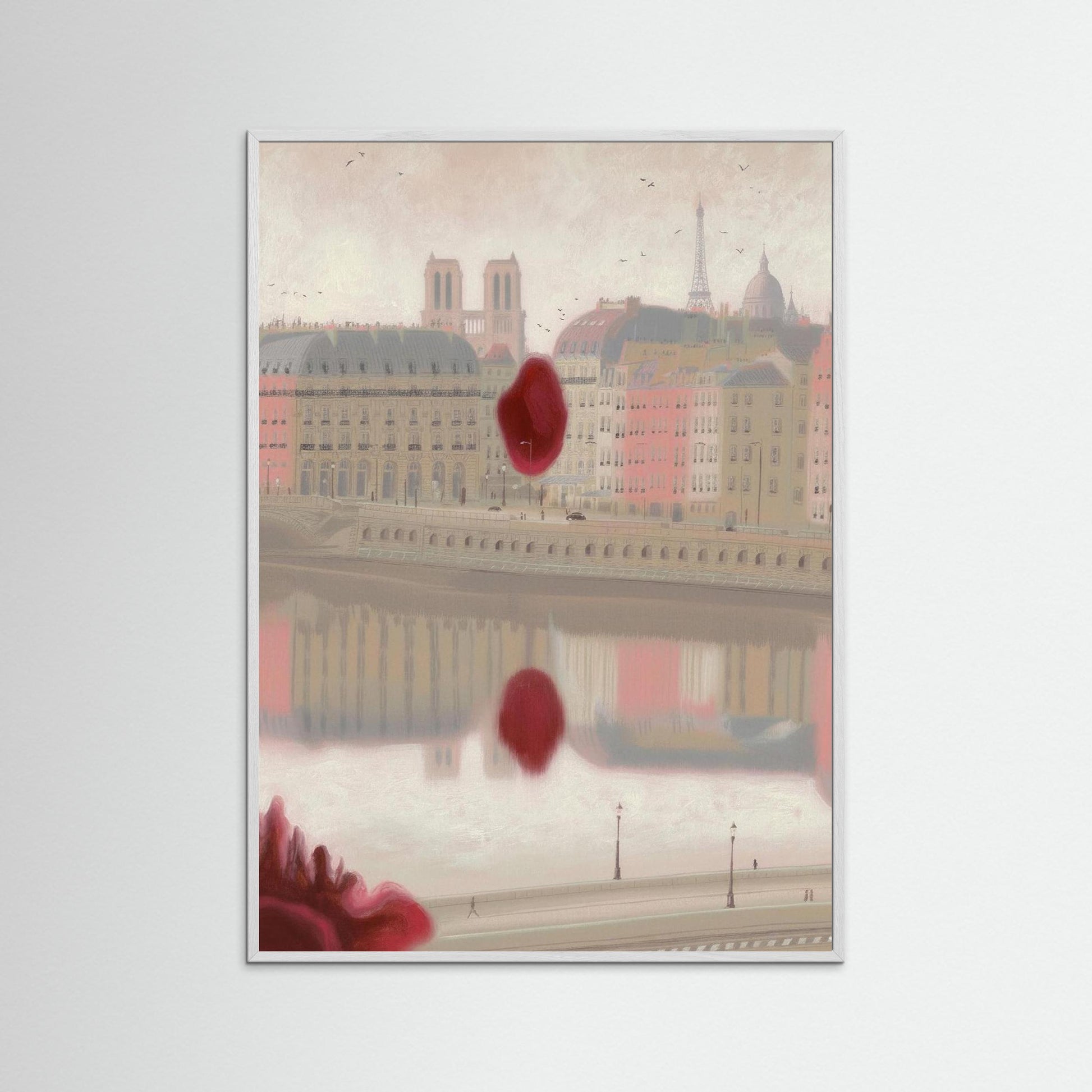 Winter Between Roofs