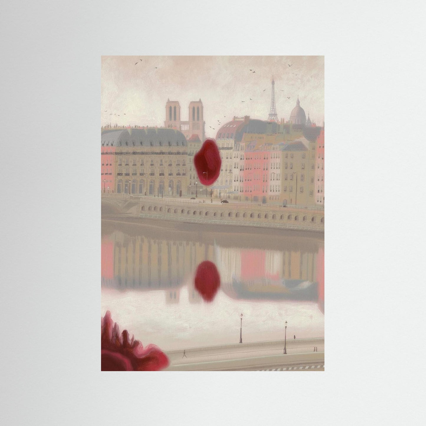 Winter Between Roofs