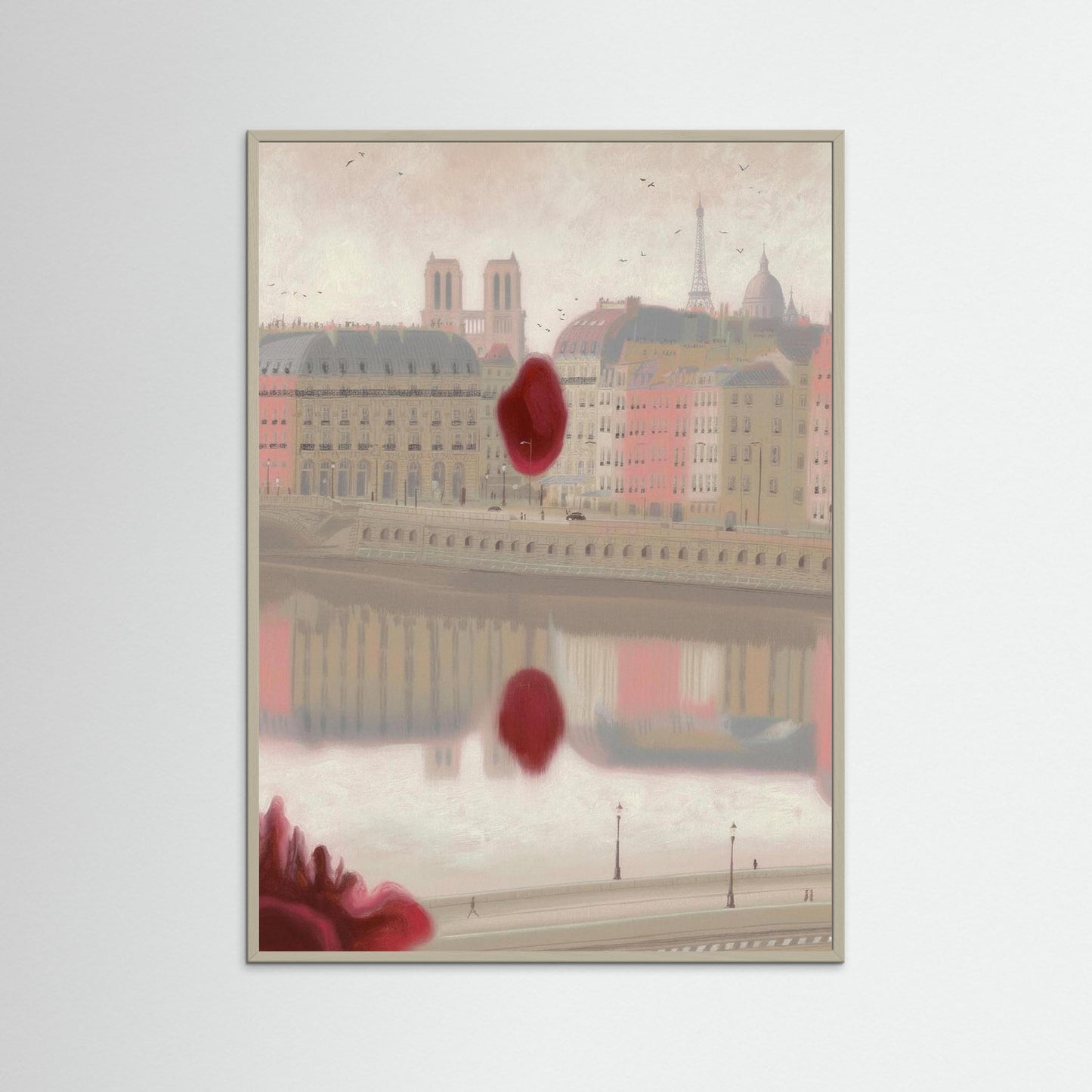 Winter Between Roofs